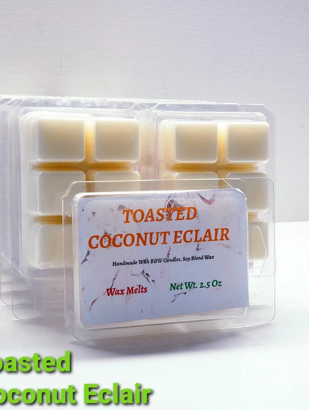 TOASTED COCONUT ECLAIR -Bath & Body Works Candle Wax Melts- $8 per pack